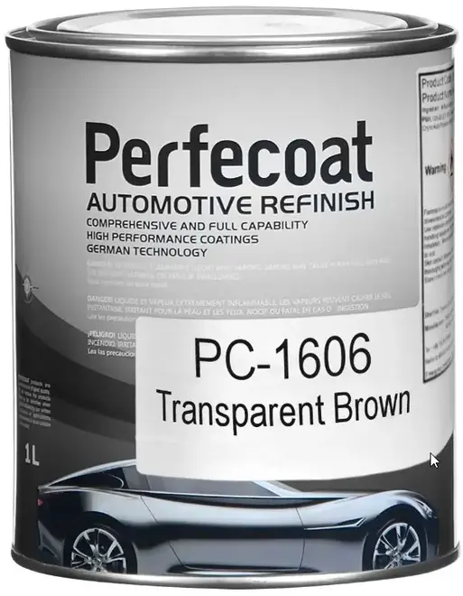 Perfecoat PC 1K эмаль (базовое покрытие 1 л) бесцветная коричневая