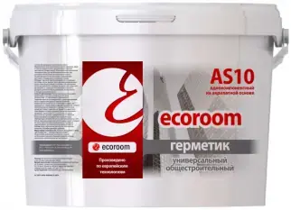 Ecoroom AS10 герметик акриловый универсальный общестроительный (7 кг)