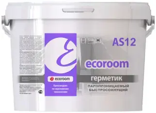 Ecoroom AS12 герметик акриловый для окон (7 кг)