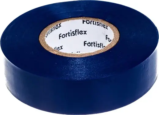 Fortisflex изолента ПВХ (19*20 м) синяя