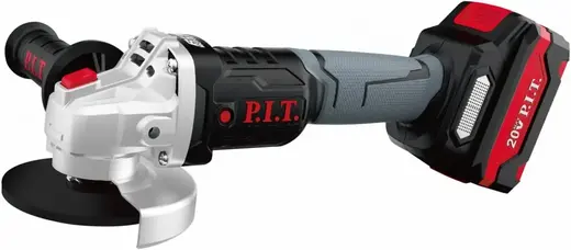 P.I.T. PWS20H-125A/1 шлифмашина угловая аккумуляторная бесщеточная