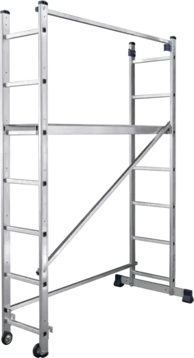 Алюмет SM лестница помост алюминиевая (1.96 м /2 * 7 ст)