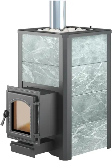 Везувий Легенда 28 печь банная со стеклом (модель дверки 270)
