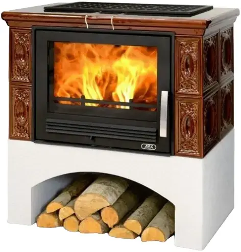 ABX Panonie печь-камин (7000 Вт) коричневая