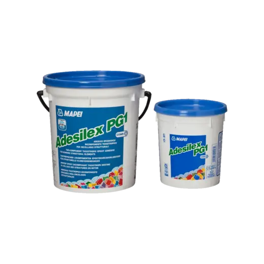 Mapei Adesilex PG1 2-комп тиксотропный клей (6 кг (1 ведро (компонент А) * 4.5 кг + 1 банка (компонент В) * 1.5 кг)