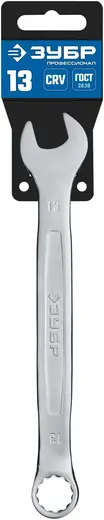 Зубр Профессионал ключ гаечный комбинированный (13 мм)