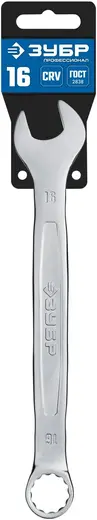 Зубр Профессионал ключ гаечный комбинированный (16 мм)