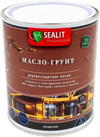 Sealit Professional масло-грунт деревозащитное (1 л)