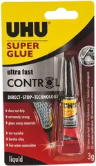 UHU Super Glue Control клей универсальный секундный