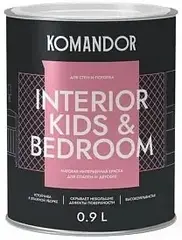 Командор Interior Kids & Bedroom краска для спален и детских комнат