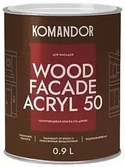 Командор Wood Facade Acryl 50 краска по дереву