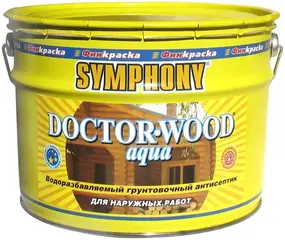 Финкраска Симфония Doctor-Wood Aqua водоразбавляемый грунтовочный антисептик