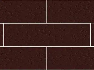 Paradyz Natural коллекция Natural Brown Duro плитка фасадная структурная (245*66 мм) коричневая матовая под камень