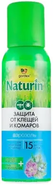 Gardex Naturin защита от клещей и комаров для нанесения на одежду аэрозоль