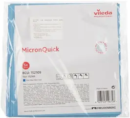 Vileda Professional Micron Quick салфетка универсальная из микрофибры