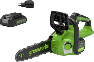 Greenworks GD24CS30K2 пила цепная аккумуляторная